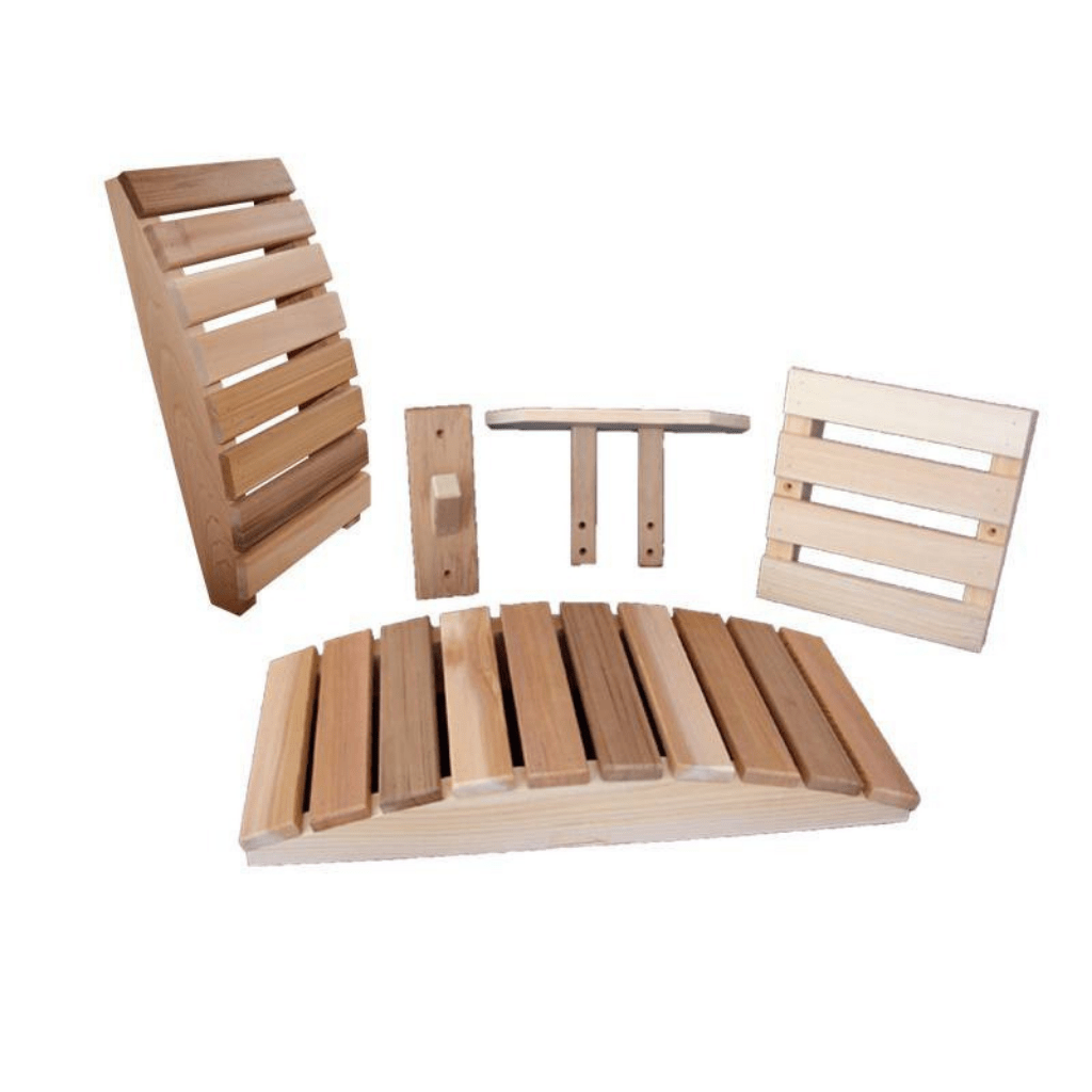 Cedar Sauna Accessory Set - The Sauna World