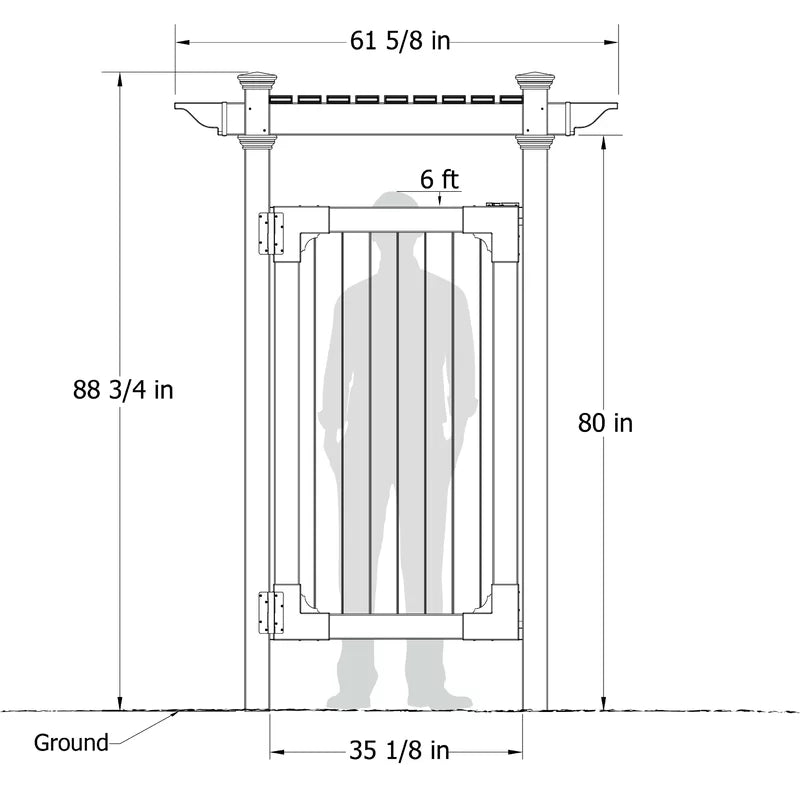 Hampton Vinyl Enclosure Outdoor Shower - The Sauna World
