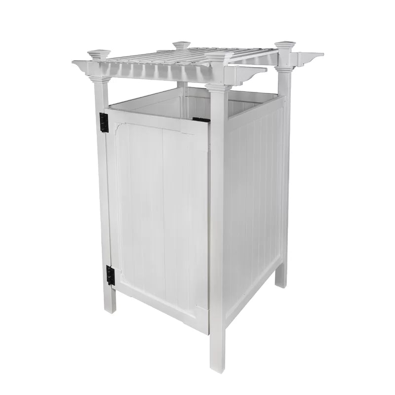 Hampton Vinyl Enclosure Outdoor Shower - The Sauna World