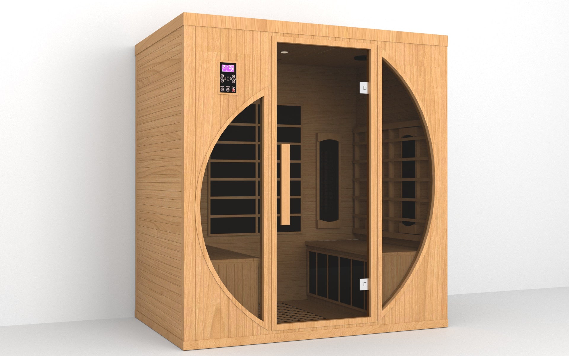 Luxury Indoor Sauna Solid Wood Far Infrared Sauna - The Sauna World