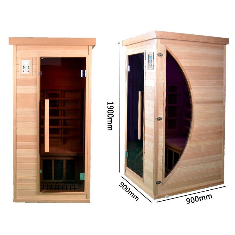 Luxury Indoor Sauna Solid Wood Far Infrared Sauna - The Sauna World
