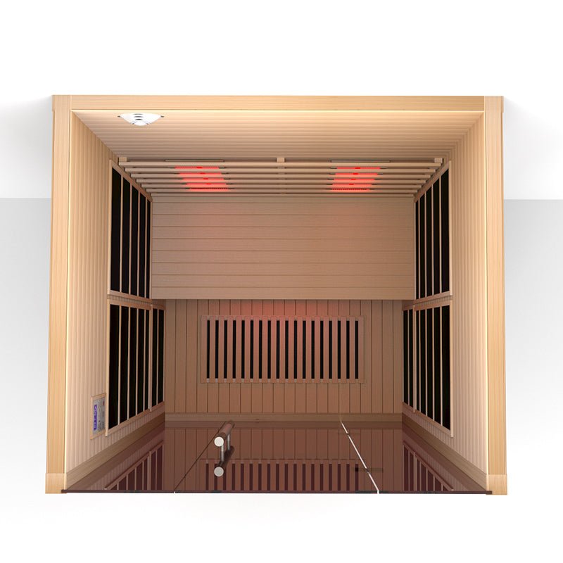 Luxury Ozone Dry Far Infrared Indoor Sauna - The Sauna World