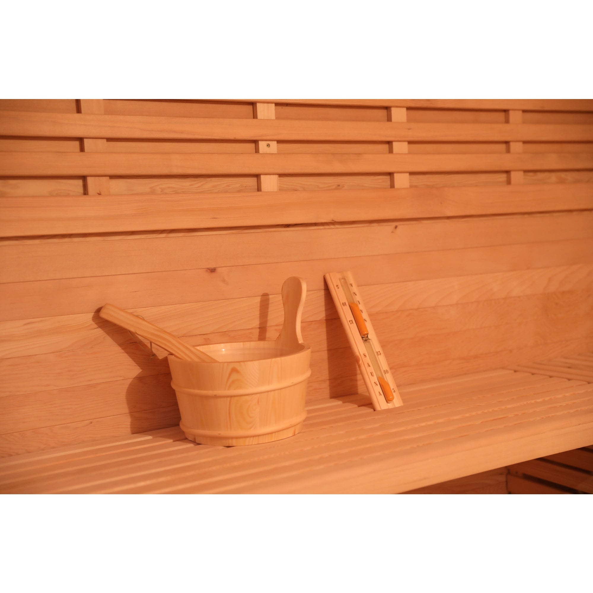 Outdoor Wood Steam Sauna(5-6 Person) - The Sauna World