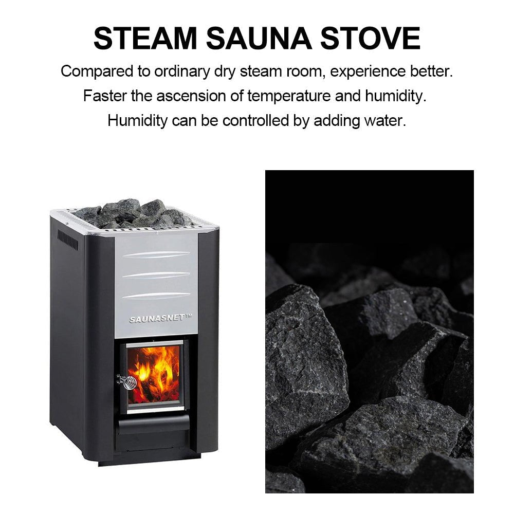 Canadian Wood Outdoor Barrel Sauna Room - The Sauna World