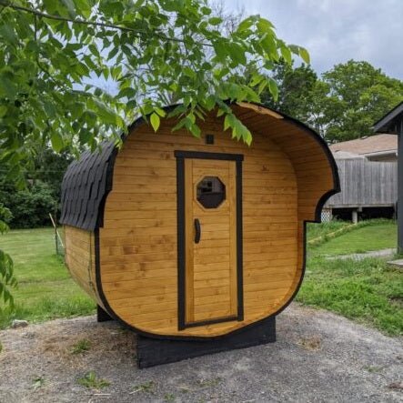 Economy Outdoor Barrel Sauna（2-6 people） - The Sauna World