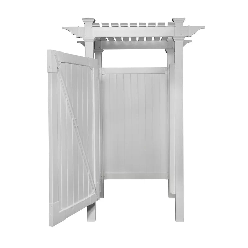 Hampton Vinyl Enclosure Outdoor Shower - The Sauna World