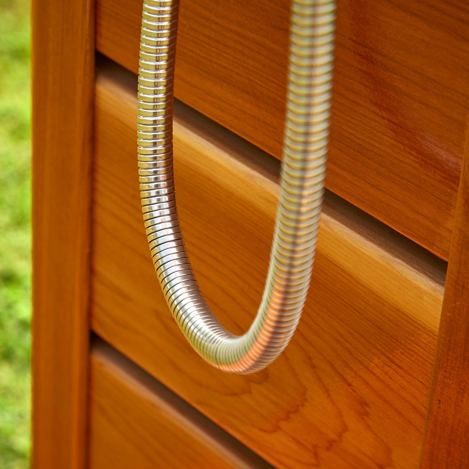 Handcrafted Western Red Cedar Sunlight Outdoor Shower - The Sauna World