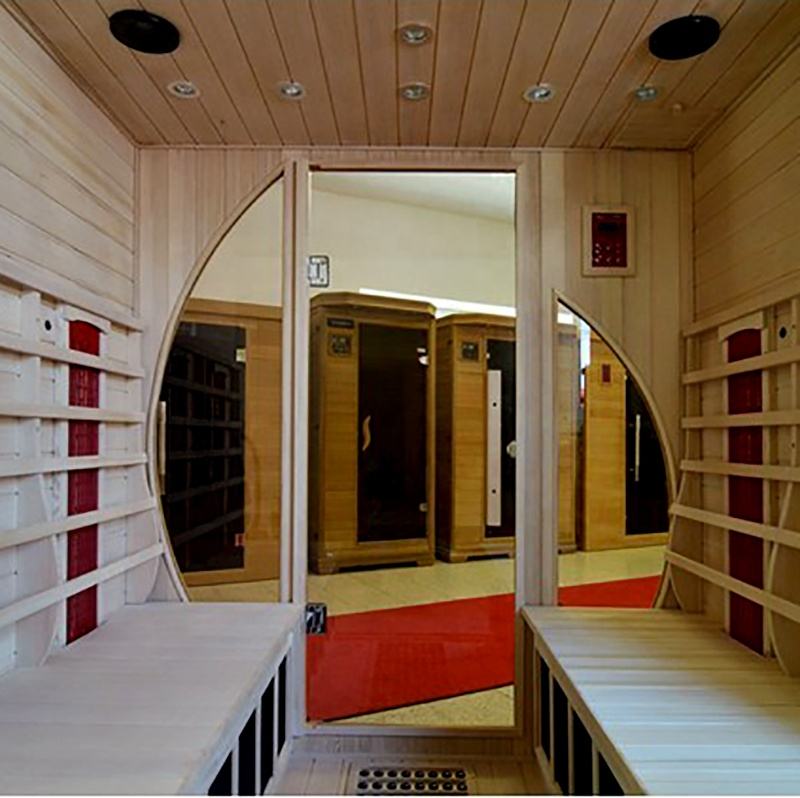 Luxury Indoor Sauna Solid Wood Far Infrared Sauna - The Sauna World