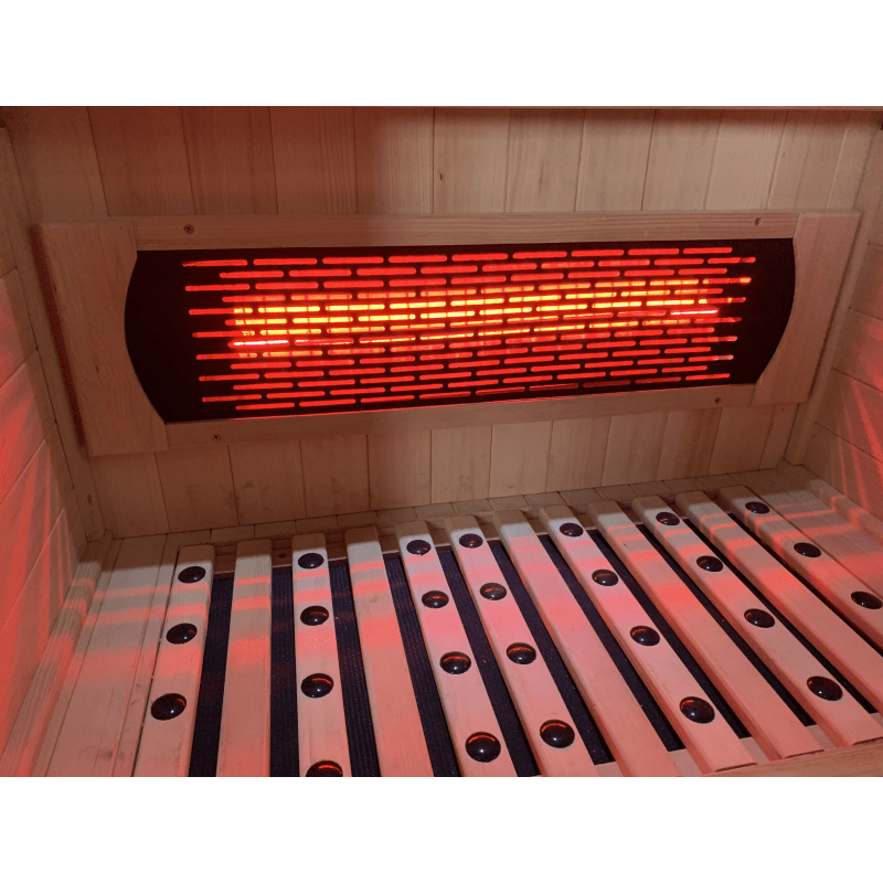 Luxury Ozone Dry Far Infrared Indoor Sauna（with precision wood slats）