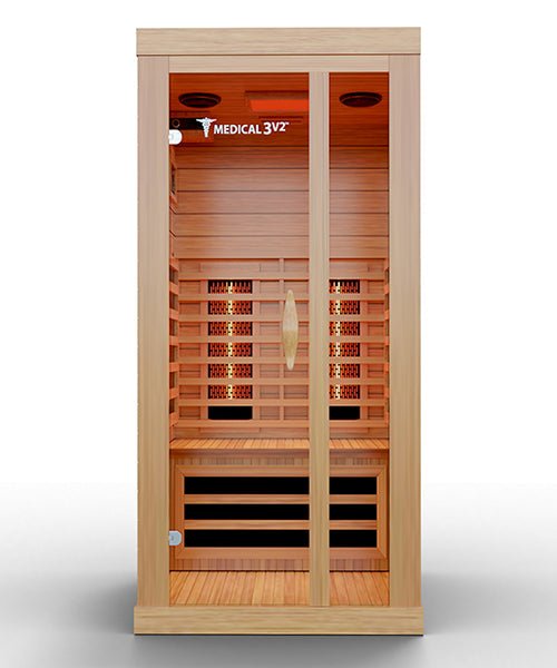 Medical 3 V2 Infrared Sauna - The Sauna World