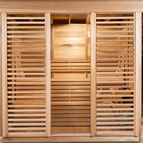 Modern Box Large Outdoor Sauna - The Sauna World