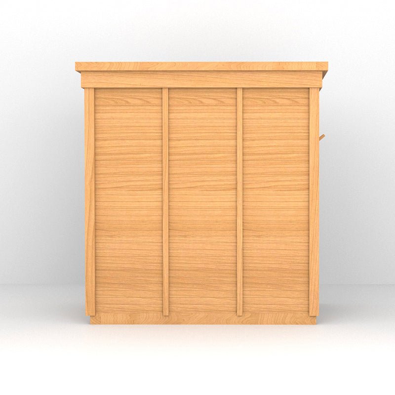 Modern Box Large Outdoor Sauna - The Sauna World