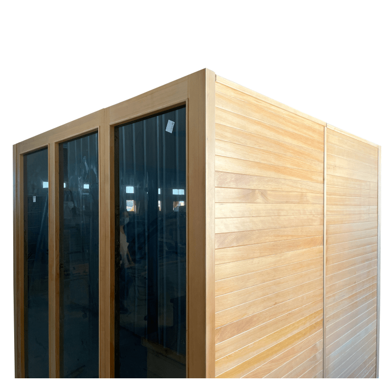 Solid Wooden Infrared Spa Sauna Steam Room 6KW For 5 Person（Indoor） - The Sauna World