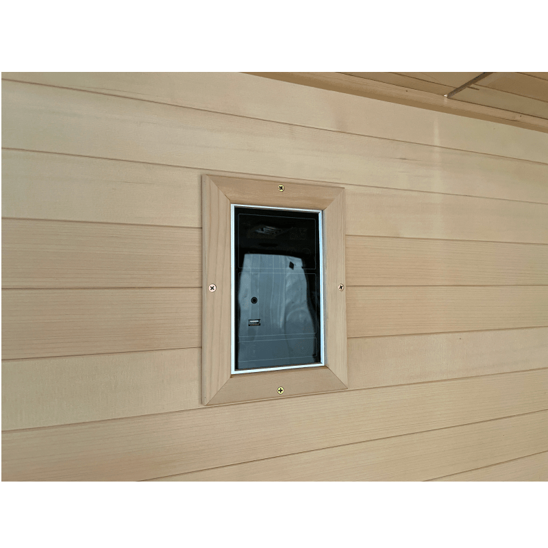 Solid Wooden Infrared Spa Sauna Steam Room 6KW For 5 Person（Indoor） - The Sauna World