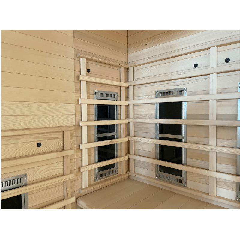 Solid Wooden Infrared Spa Sauna Steam Room 6KW For 5 Person（Indoor） - The Sauna World